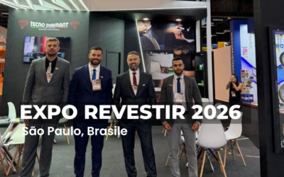 Grande affluenza allo stand Tecno Diamant a Expo Revestir 2026
