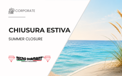 Chiusura estiva Tecno Diamant 2026: uffici chiusi dall’8 al 23 agosto